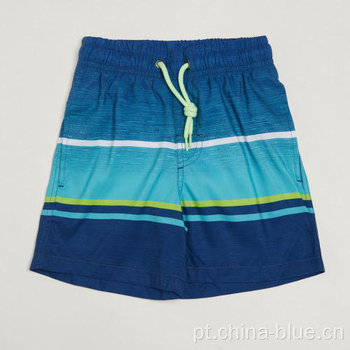 Shorts de praia de plástico macio masculino